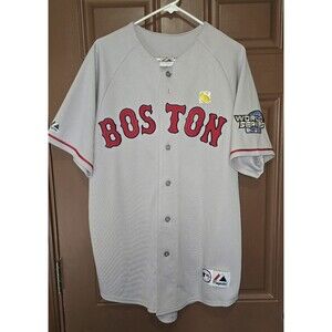 Keith Foulke Boston Red Sox Jersey Large World Series Autographed